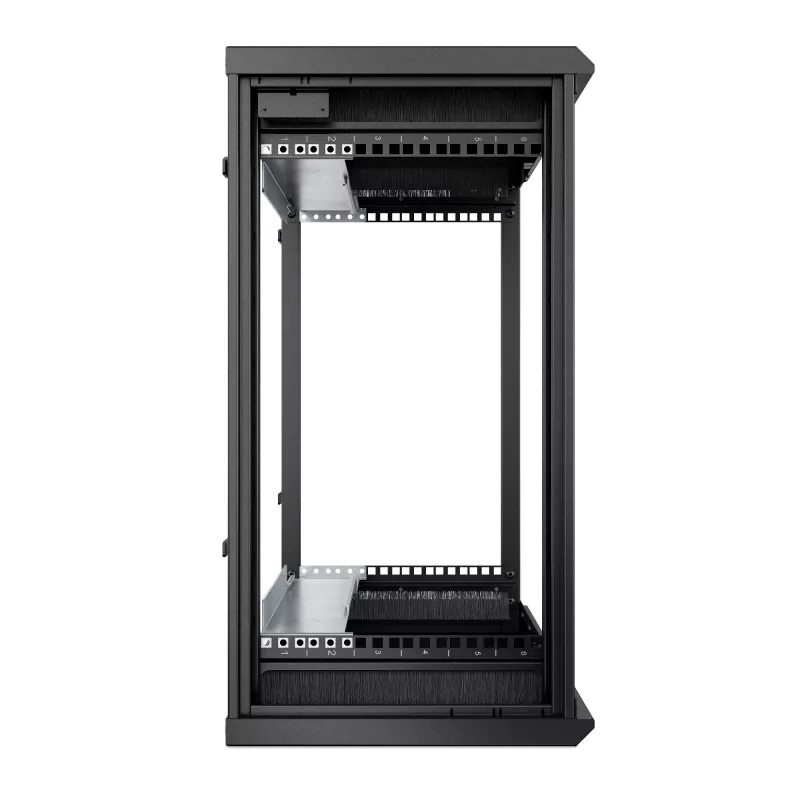 APC NetShelter 6U žemo profilio sieninis stelažas 230V serverio gylio