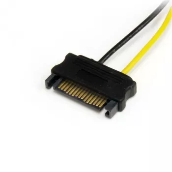 StarTech.com 6 colių SATA maitinimo į 6 kontaktų PCI Express vaizdo plokštės maitinimo laido adapteris