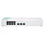 QNAP QSW-308S tinklo jungiklis, nevaldomas, Gigabit Ethernet (10/100/1000), baltas