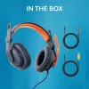 Ausinės Logitech Zone Learn, ant ausų, 3.5 mm AUX