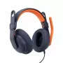 Ausinės Logitech Zone Learn, ant ausų, 3.5 mm AUX