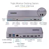 StarTech.com DK31C3MNCRUE USB-C dokavimo stotelė / prievadų replikatorius, laidinis, USB 3.2 Gen 2 (3.1 Gen 2) Type-C