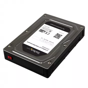 StarTech.com 2,5 inch į 3,5 inch SATA aliumininis kietojo disko adapterio korpusas, tinka SSD / HDD iki 12,5 mm aukščio