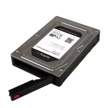 StarTech.com 2,5 inch į 3,5 inch SATA aliumininis kietojo disko adapterio korpusas, tinka SSD / HDD iki 12,5 mm aukščio