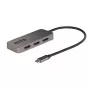 StarTech.com 3 prievadų USB-C MST centras – USB Type-C į 3x HDMI adapteris keliems monitoriams, iki 4K 60Hz su DP 1.4 Alt Mode ir DSC, HDR, 30 cm kabelis, tik Windows