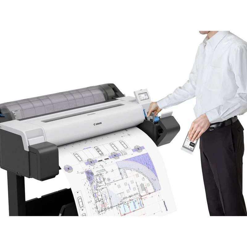 Canon imagePROGRAF TM-340 didelio formato spausdintuvas Wi-Fi Bubblejet spalvotas 2400 x 1200 DPI A0 (841 x 1189 mm) Ethernet LAN