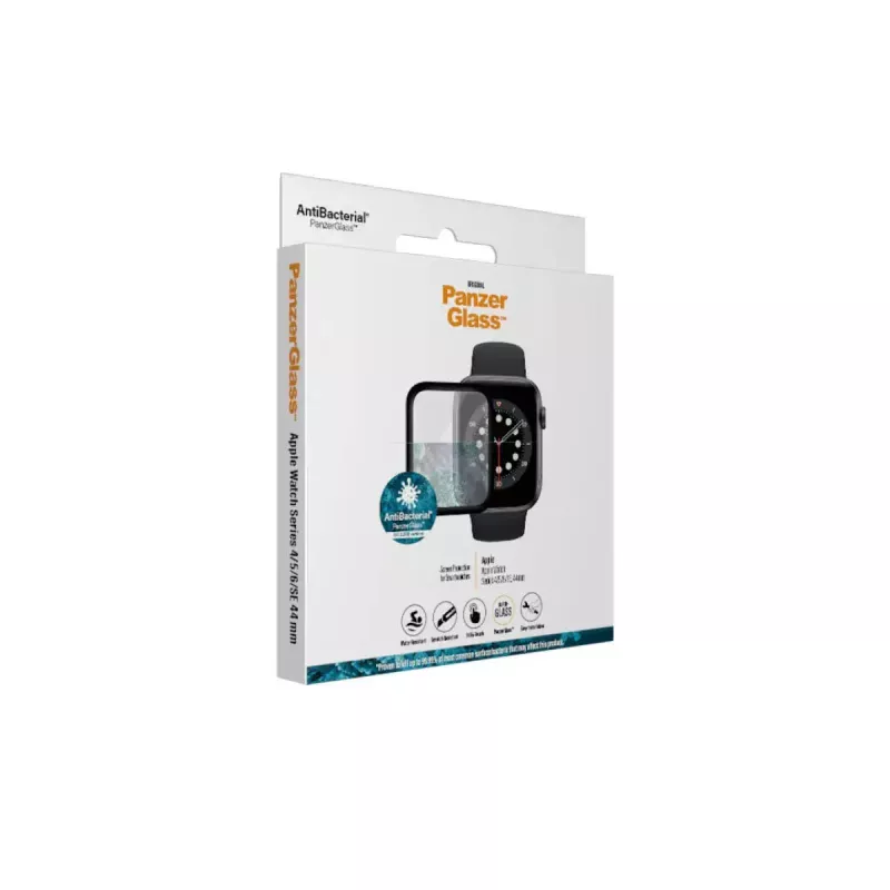 PanzerGlass ® Apple Watch Series 4 | 5 | 6 | SE 44mm apsauginis stikliukas ekranui