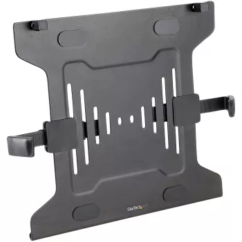 StarTech.com VESA nešiojamojo kompiuterio padėklas – reguliuojamas monitoriaus rankenos laikiklis nešiojamiesiems (4,5 kg) – 75x75 ir 100x100 VESA tvirtinimo angos – ventiliuojamas – monitoriaus stovams / laikikliams