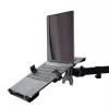 StarTech.com VESA nešiojamojo kompiuterio padėklas – reguliuojamas monitoriaus rankenos laikiklis nešiojamiesiems (4,5 kg) – 75x75 ir 100x100 VESA tvirtinimo angos – ventiliuojamas – monitoriaus stovams / laikikliams