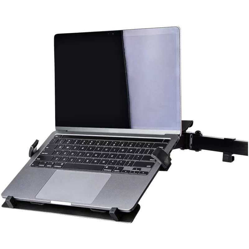 StarTech.com VESA nešiojamojo kompiuterio padėklas – reguliuojamas monitoriaus rankenos laikiklis nešiojamiesiems (4,5 kg) – 75x75 ir 100x100 VESA tvirtinimo angos – ventiliuojamas – monitoriaus stovams / laikikliams