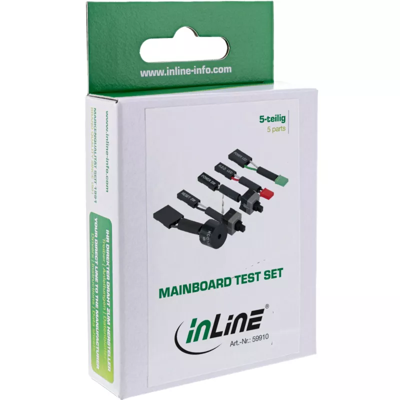 InLine PC ir Serverių Pagrindinių Plokščių Testavimo Rinkinys 5 dalys InLine 59910