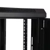 StarTech.com 2-Post 6U sieninis tinklo spintas su 1U lentyna, 19 colių sieninis serverių stovas duomenų / tinklo / AV / elektronikos / kompiuterinės įrangos išdėstymui, mažas ventiliuojamas stovo korpusas