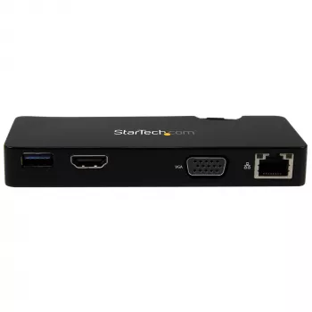 StarTech.com kelioninė dokavimo stotelė nešiojamiesiems kompiuteriams - HDMI arba VGA - USB 3.0