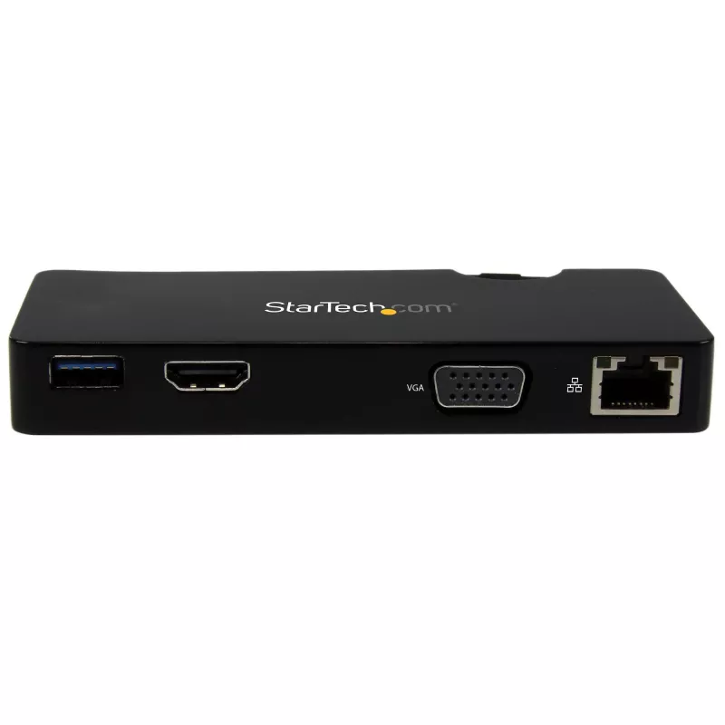 StarTech.com kelioninė dokavimo stotelė nešiojamiesiems kompiuteriams - HDMI arba VGA - USB 3.0