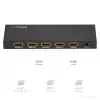 StarTech.com 4 prievadų HDMI skirstytuvas - 4K 60Hz