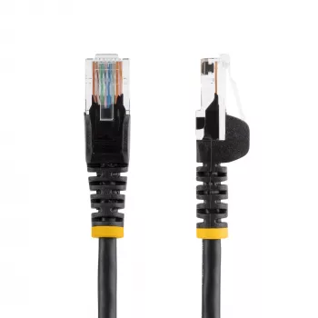 StarTech.com Cat5e jungiamasis laidas su apsaugotais RJ45 lizdais - 5 m, juoda