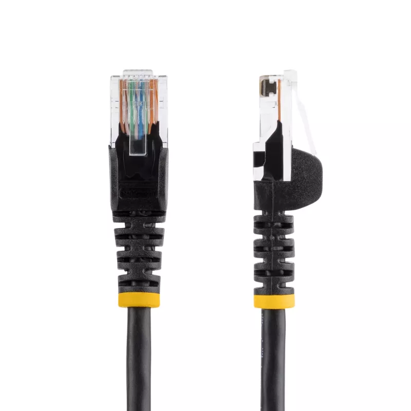 StarTech.com Cat5e jungiamasis laidas su apsaugotais RJ45 lizdais - 5 m, juoda