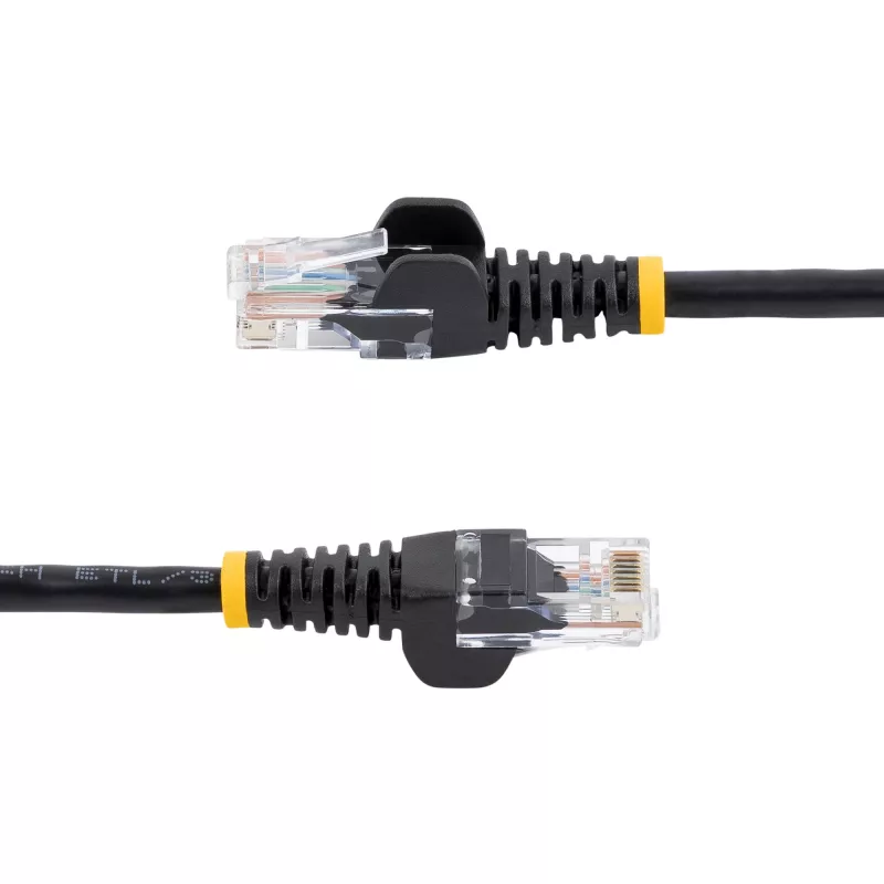 StarTech.com Cat5e jungiamasis laidas su apsaugotais RJ45 lizdais - 5 m, juoda