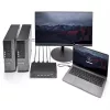 StarTech.com 4 prievadų HDMI KVM jungiklis su USB 3.0 – 1080p, 1920 x 1080 pikselių, montavimas į stelažą, juoda