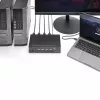 StarTech.com 4 prievadų HDMI KVM jungiklis su USB 3.0 – 1080p, 1920 x 1080 pikselių, montavimas į stelažą, juoda