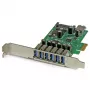 StarTech.com 7 prievadų PCI Express USB 3.0 kortelė – standartinė ir mažo profilio konstrukcija
