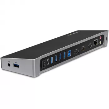 StarTech.com USB 3.0 dokavimo stotelė trims monitoriams – 1x HDMI – 2x DisplayPort