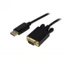 StarTech.com 1,8 m aktyvus DisplayPort į VGA laidas – DP 1.2 keitiklis su fiksavimo jungtimi, 1080p