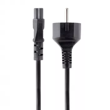 StarTech.com 3 m maitinimo laidas nešiojamam kompiuteriui, EU Schuko į C5, 2,5 A 250 V, 18 AWG