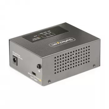 StarTech.com 4 prievadų kelių gigabitų PoE++ injektorius, 5/2,5/1G Ethernet (NBASE-T), PoE/PoE+/PoE++ (802.3af/802.3at/802.3bt), 160W galios biudžetas, montavimas ant sienos/DIN bėgio, nevaldomas