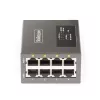 StarTech.com 4 prievadų kelių gigabitų PoE++ injektorius, 5/2,5/1G Ethernet (NBASE-T), PoE/PoE+/PoE++ (802.3af/802.3at/802.3bt), 160W galios biudžetas, montavimas ant sienos/DIN bėgio, nevaldomas