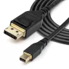 StarTech.com 1 m VESA sertifikuotas Mini DisplayPort į DisplayPort 1.4 laidas – 8K 60Hz HBR3 HDR – itin plonas (34 AWG) Ultra HD 4K 120Hz – monitoriaus/vaizdo laidas