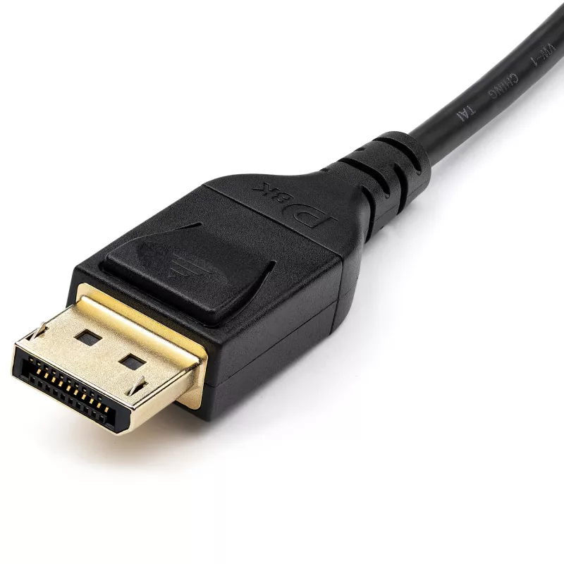 StarTech.com 1 m VESA sertifikuotas Mini DisplayPort į DisplayPort 1.4 laidas – 8K 60Hz HBR3 HDR – itin plonas (34 AWG) Ultra HD 4K 120Hz – monitoriaus/vaizdo laidas