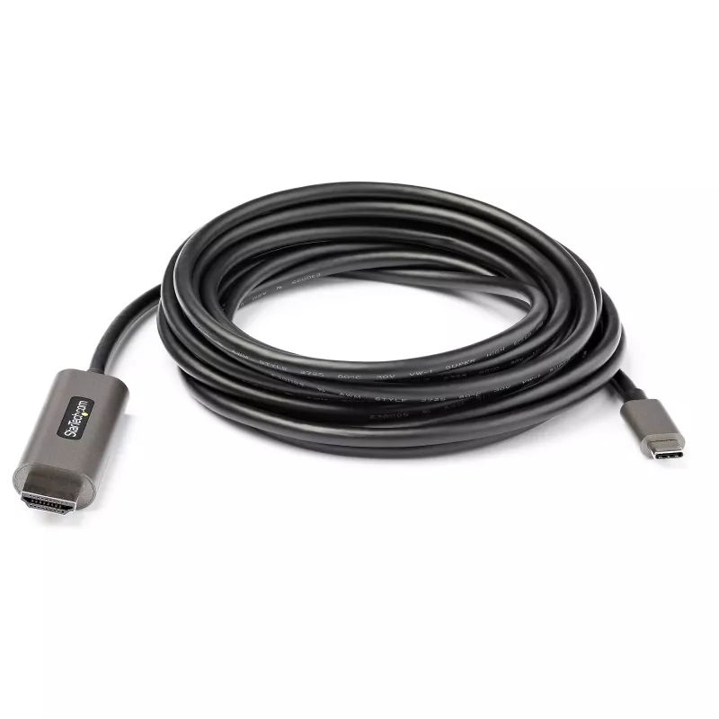 StarTech.com 4m USB-C į HDMI laidas 4K 60Hz su HDR10 - Ultra HD USB Type-C į 4K HDMI 2.0b vaizdo adapterio laidas - USB-C į HDMI HDR monitoriaus/ekrano keitiklis - DP 1.4 Alt Mode HBR3