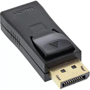 InLine DisplayPort adapteris DisplayPort kištukas / HDMI lizdas juodas
