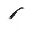 StarTech.com 3.5mm 4 pozicijų į 2x 3 pozicijų 3.5mm ausinių skirstytuvas - F/M