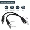 StarTech.com 3.5mm 4 pozicijų į 2x 3 pozicijų 3.5mm ausinių skirstytuvas - F/M