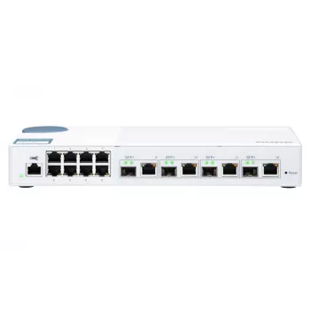 QNAP QSW-M408-4C valdomas L2 jungiklis Gigabit Ethernet (10/100/1000) Baltas