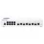 QNAP QSW-M408-4C valdomas L2 jungiklis Gigabit Ethernet (10/100/1000) Baltas