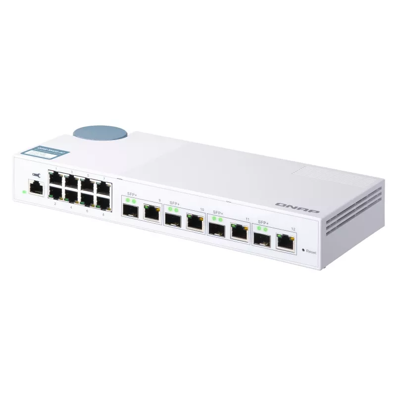 QNAP QSW-M408-4C valdomas L2 jungiklis Gigabit Ethernet (10/100/1000) Baltas