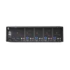 StarTech.com 4 prievadų dviejų monitorių DisplayPort KVM jungiklis, 4K 60Hz, 2x USB 5Gbps šakotuvai, 2x USB 2.0 HID prievadai, karštųjų klavišų ir mygtukų perjungimas, TAA atitiktis - 3.5mm garsas, HDCP
