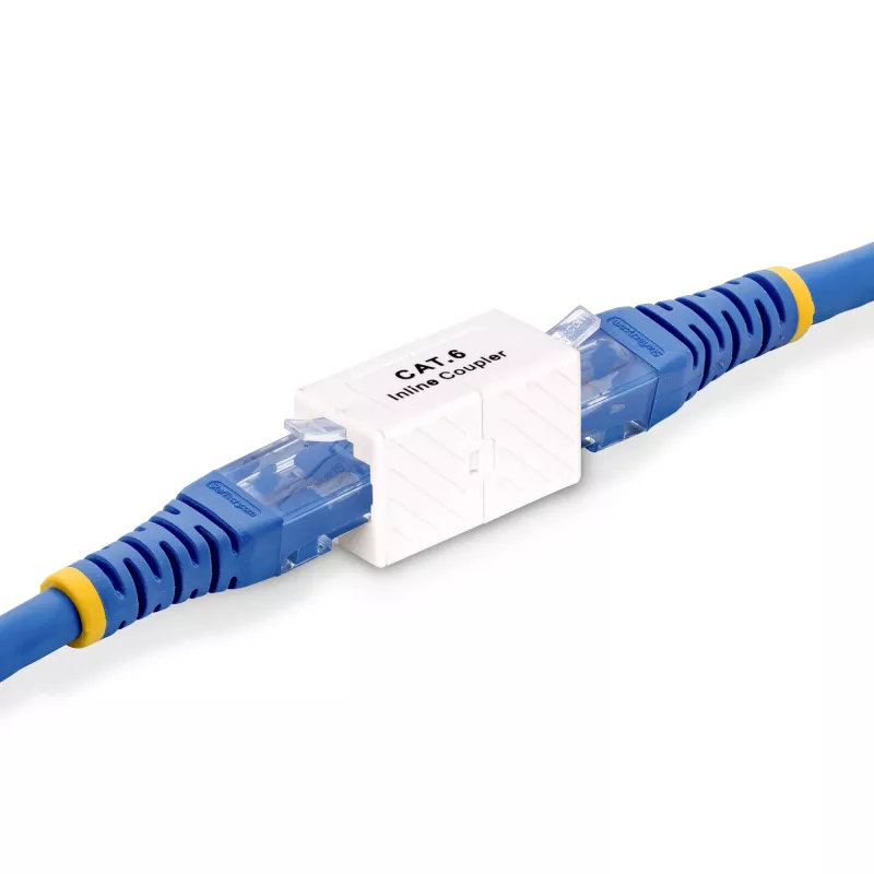 StarTech.com RJ45 jungtis, Cat6 tiesinė jungtis, moteriška-moteriška (F/F) T568 jungtis, neekranuotas Ethernet laido prailginimas
