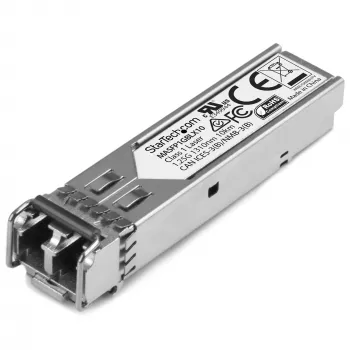 StarTech.com Cisco Meraki MA-SFP-1GB-LX10 suderinamas SFP modulis - 1000BASE-LX, vienmodis šviesolaidis, LC, 10 km, 1310 nm, DDM