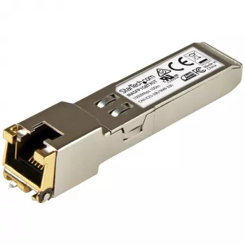 StarTech.com Cisco Meraki MA-SFP-1GB-TX suderinamas SFP modulis - 1000BASE-T - SFP į RJ45 Cat6/Cat5e - 10/100/1000 Mbps - RJ-45 100 m - Cisco Meraki MS225, MX400, MS250