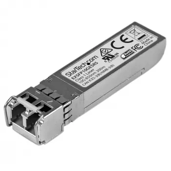 StarTech.com SFP+ modulis, suderinamas su Juniper EX-SFP-10GE-SR - 10GBASE-SR - 10GbE daugiamodis šviesolaidinis siųstuvas-imtuvas - LC 300m - 850nm - DDM