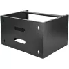 StarTech.com 6U sieninis tinklo stovas – 14 colių gylio (žemo profilio) – 19 colių skydo laikiklis sekliems serveriams ir IT įrangai, tinklo jungikliams – 44 svarų/20 kg talpa, juodas