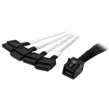 StarTech.com vidinis Mini-SAS į SATA kabelis - SFF-8643 į 4x SATA - 1 m