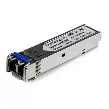 StarTech.com Cisco GLC-LH-SMD suderinamas SFP siųstuvas-imtuvas - 1000BASE-LH - 1GbE vienmodis šviesolaidinis SFP modulis - LC 20 km - 1310 nm - DDM