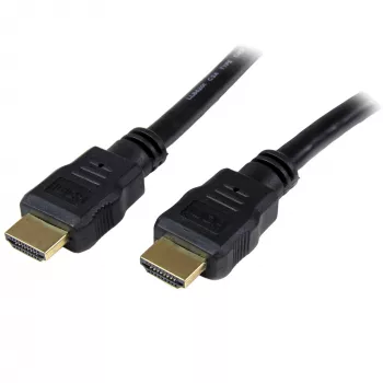 StarTech.com 3 m HDMI laidas – 4K didelės spartos HDMI laidas su Ethernet – UHD 4K 30 Hz vaizdas – HDMI 1.4 laidas – Ultra HD HDMI monitoriams, projektoriams, TV ir ekranams – juodas HDMI kabelis – M/M