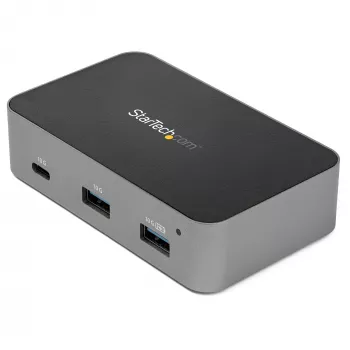 StarTech.com ~3 prievadų USB-C 3.2 Gen 2 šakotuvas su Ethernet adapteriu - 10Gbps USB Type-C į 2x USB-A ir 1x USB-C prievadus - USB šakotuvas su BC 1.2 greitu telefono įkrovimu - itin spartus 10Gbps USB-C šakotuvas