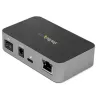 StarTech.com HB31C2A1CGS 3 prievadų USB-C šakotuvas su Gigabit Ethernet jungtimi, USB 3.1 Gen 2 10 Gbps, 2x USB-A + 1x USB-C, 1 m kabelis į kompiuterį, su maitinimo šaltiniu